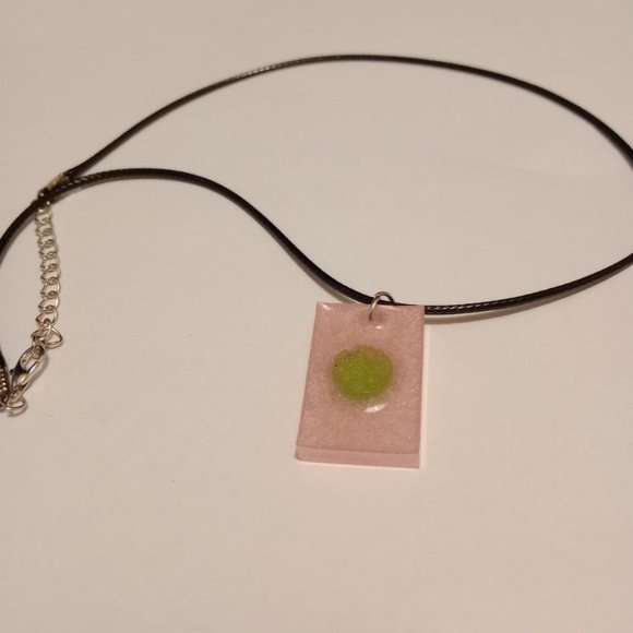 Brand new fashion necklace with 18 inch black rope with chain. - Picture 2 of 4